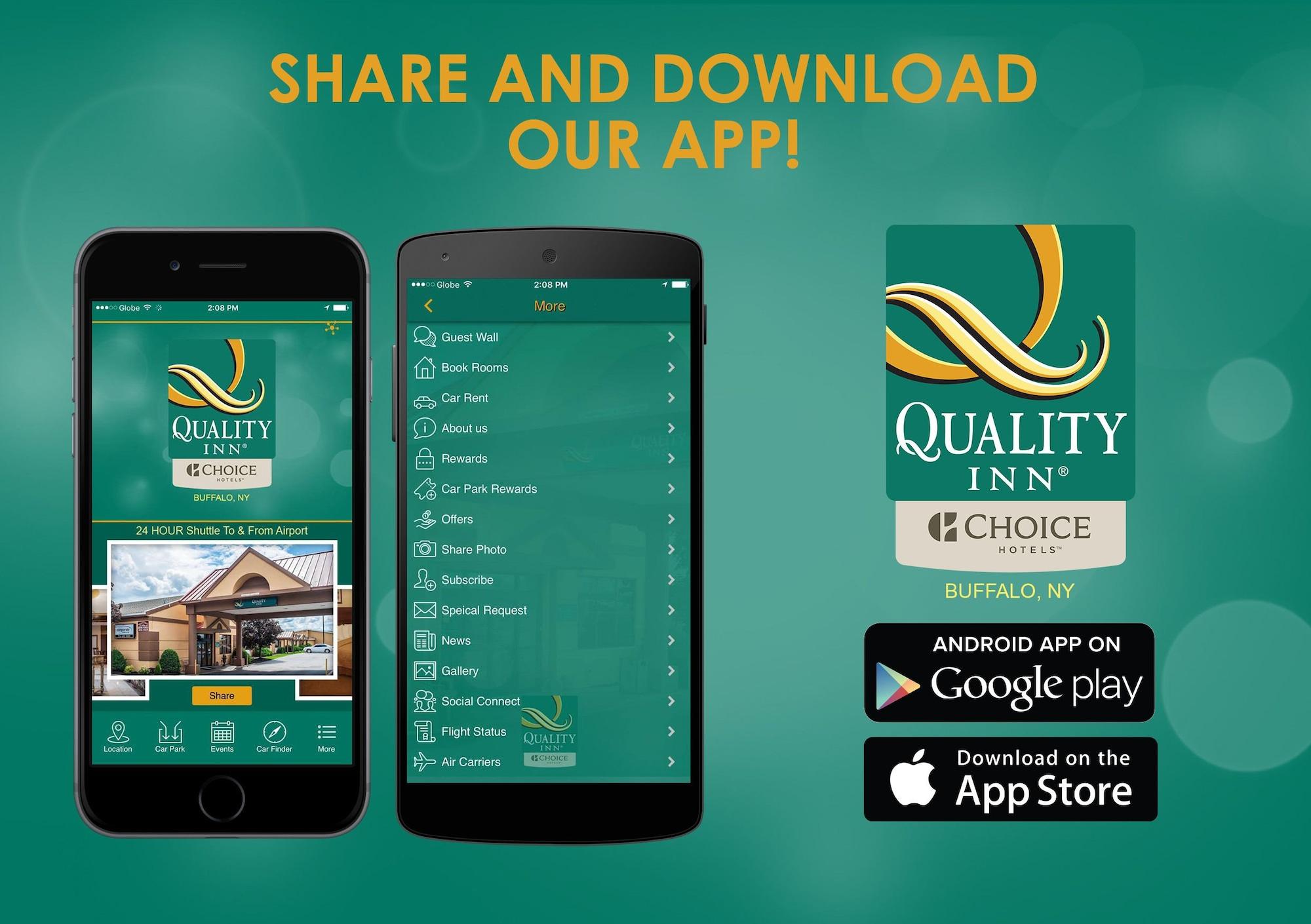 Quality Inn Airport Cheektowaga Buitenkant foto